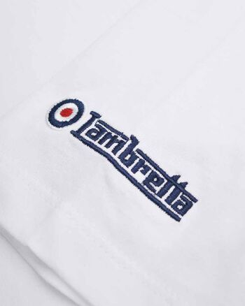 T-shirt Paisley Roundel Blanc PE24 3
