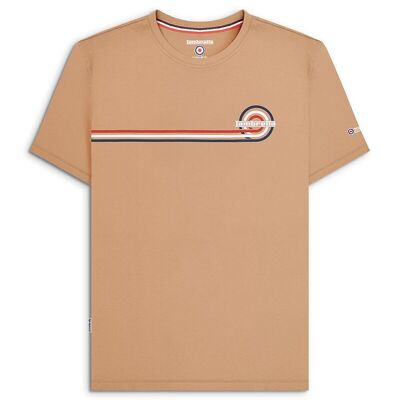 Retro Stripe Tee Sand SS24