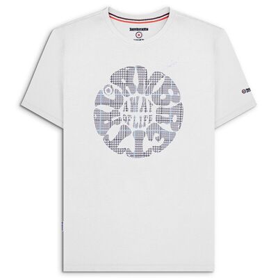 T-shirt POW Roundel Blanc SS24