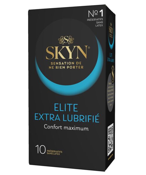 Skyn Elite Extra Lubrifié 10 préservatifs