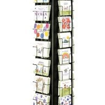 Double card display - rotating support: BOTANIC CARDS