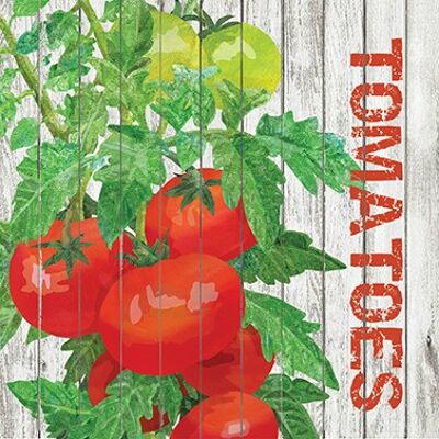 Tomates Cosecha 25x25cm