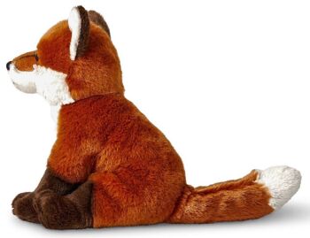 Renard roux, assis - 21 cm (hauteur) - Mots clés : animal de la forêt, renard, peluche, peluche, peluche, peluche 3
