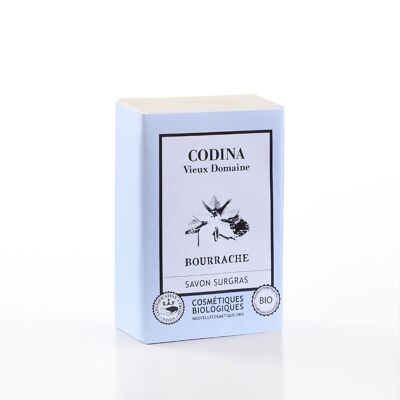 Savon surgras Bourrache 100G - Saponifié à froid - Peaux matures