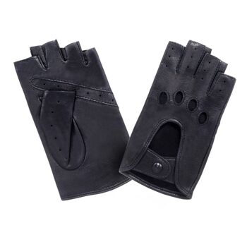 Gants de conduite, mitaines-cuir agneau-non doublé-21125NF 8