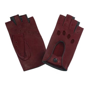 Gants de conduite, mitaines-cuir agneau-non doublé-21125NF 32