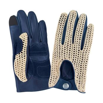 Gants cuir vélo/e-trottinette homme-Tactile-60012M 13