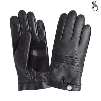 Gants cuir vélo/e-trottinette homme-Tactile-60015M 5