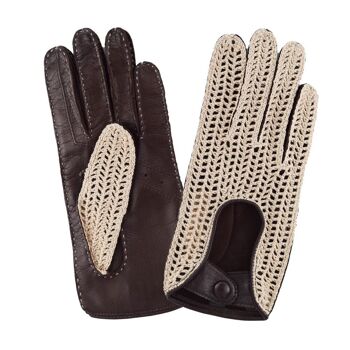 Gants de conduite cuir agneau-non doublé-21539NF 3