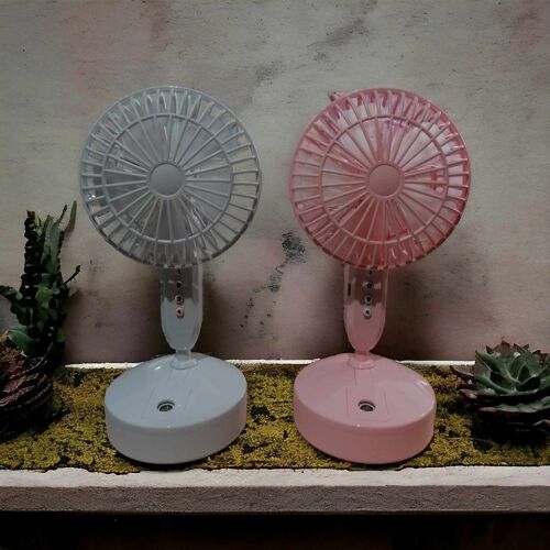 YX2312 - SUMMER WATER SPRAY USB FAN