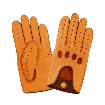 Gants de conduite cuir cerf-non doublé-22115NF 1