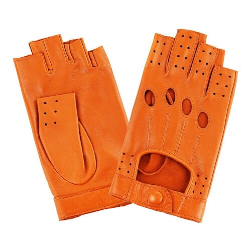 Gants de conduite, mitaines-cuir agneau-3 baguettes-21571NF