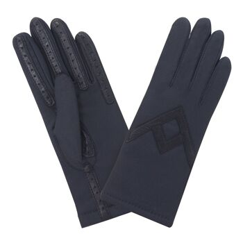 Gants flexicuir-agneau-spandex-100% laine-11063CA 2