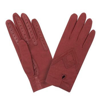 Gants flexicuir-spandex-non doublé-11018NF 5