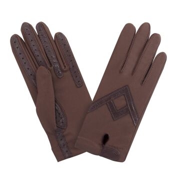 Gants flexicuir-spandex-non doublé-11018NF 6