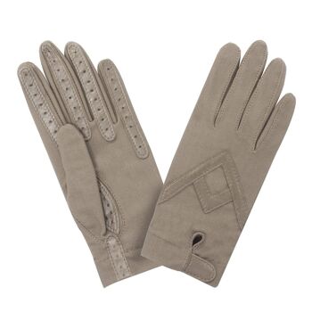 Gants flexicuir-spandex-non doublé-11018NF 9