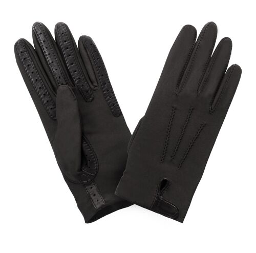 Gants flexicuir-spandex-non doublé-11022NF