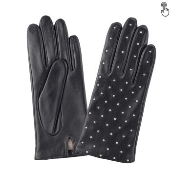 Gants cuir agneau-100% soie-Tactile-21508SN 3