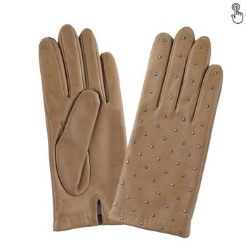 Gants cuir agneau-100% soie-Tactile-21508SN 4