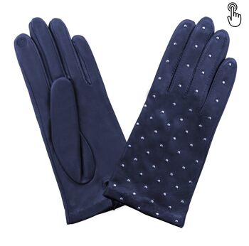 Gants cuir agneau-100% soie-Tactile-21508SN 9