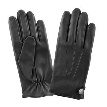 Gants cuir agneau-100% soie-22050SN 2