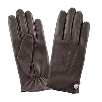 Gants cuir agneau-100% soie-22050SN 15