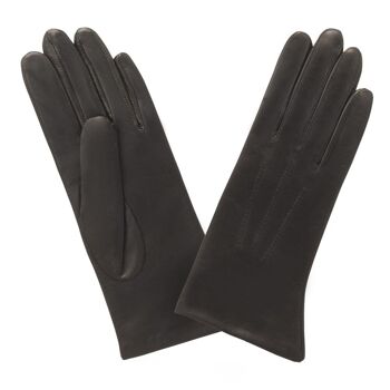 Gants cuir agneau-100% soie-61026SN 8