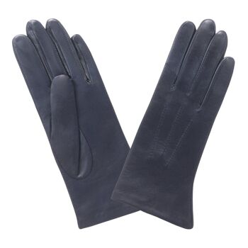 Gants cuir agneau-100% soie-61026SN 19