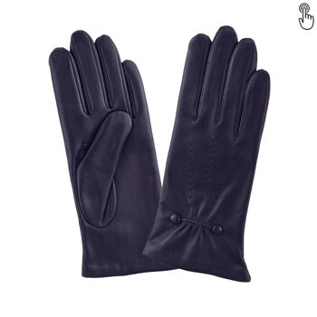 Gants cuir agneau-100% soie-Tactile-21481SN 5