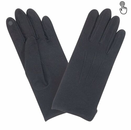 Gants antibactérien homme-87% Polyester-13% Spandex-Tactile-Silver Clear