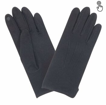 Gants antibactérien homme-87% Polyester-13% Spandex-Tactile-Argent Clair 2