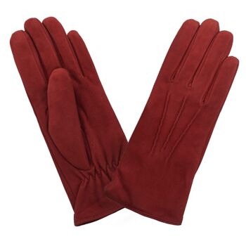 Gants cuir agneau suédé-100% polyester (boa)-71094BA 9