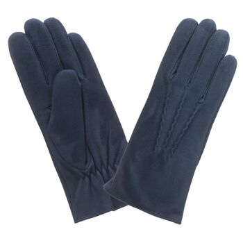 Gants cuir agneau suédé-100% polyester (boa)-71094BA 24