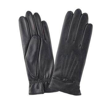 Gants cuir agneau-100% cachemire-21191CA 4