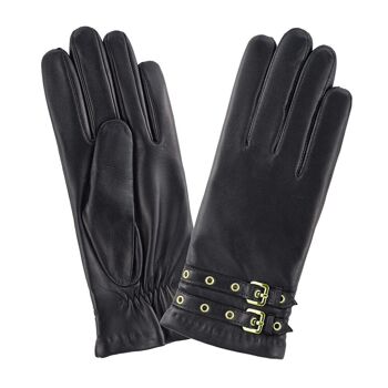 Gants cuir agneau-100% cachemire-21549CA 6