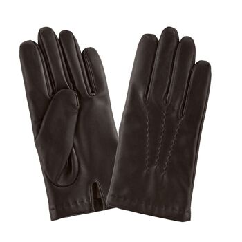 Gants cuir agneau-100% cachemire-22006CA 10