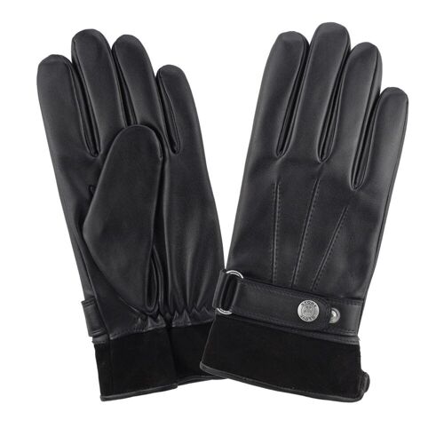 Gants cuir agneau-100% laine- 22090TR