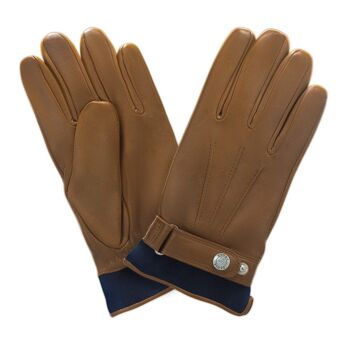 Gants cuir agneau-100% laine- 22090TR 2