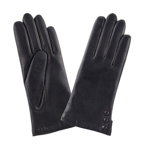 Gants cuir agneau-100% laine-61047TR