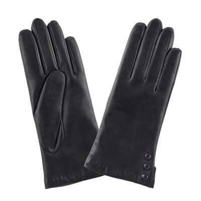 Gants Cuir Agneau-100 % Laine-61047TR