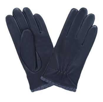 Gants cuir agneau-100% polyester (polaire)-70792PO 20