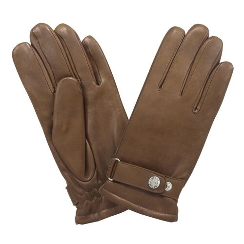 Gants cuir agneau-100% polyester (polaire)-72012PO