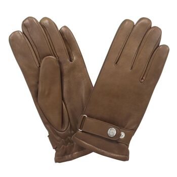 Gants cuir agneau-100% polyester (polaire)-72012PO 4