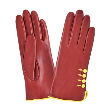 Gants cuir agneau-100% soie-21153SN 3