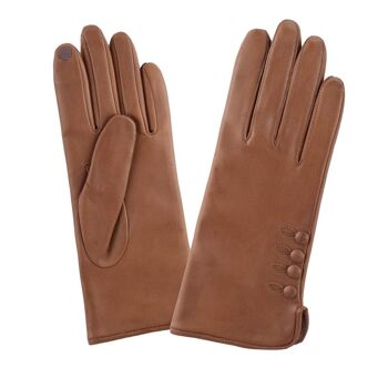 Gants cuir agneau-100% soie-21153SN 26