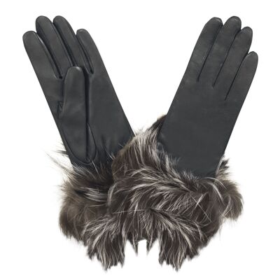 Gants Cuir Agneau-100 % Soie-21262SN