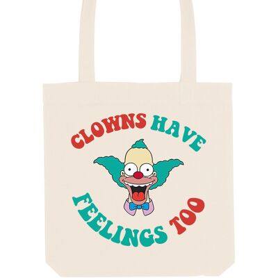 Clowns Have Feelings Too - Tote Bag