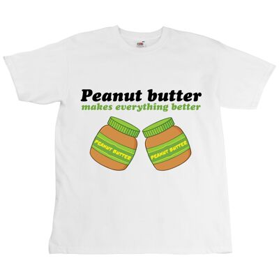 Mantequilla de maní - Camiseta unisex - Impresión digital
