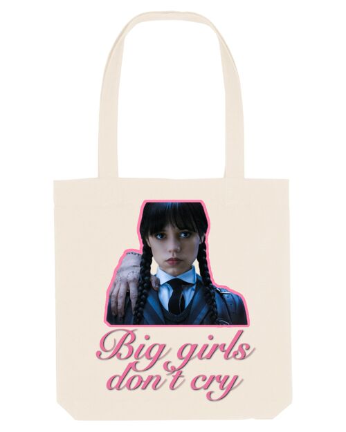 Wednesday Addams, Big Girls Don't Cry - Tote Bag