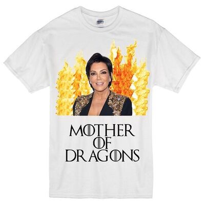 Kris Jenner Madre de dragones - Camiseta unisex - Impresión digital